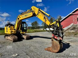 Komatsu PC170LC-11 Excavator with Rototilt, 3 Buckets and