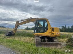 Komatsu PC60-7 Excavator with 2 Buckets