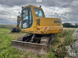 Komatsu PC60-7 Excavator with 2 Buckets