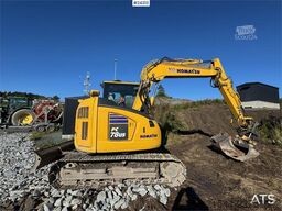 Komatsu PC78US-11 Tracked Excavator with Tiltrotator and B