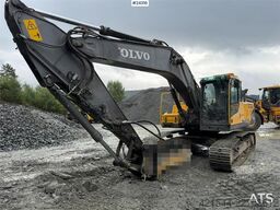 Volvo EC240CL excavator with a tooth bucket