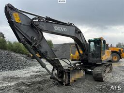 Volvo EC240CL excavator with a tooth bucket