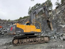 Volvo EC240CL excavator with a tooth bucket