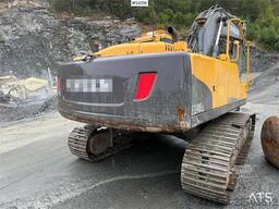 Volvo EC240CL excavator with a tooth bucket