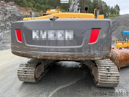 Volvo EC240CL excavator with a tooth bucket