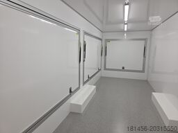 trailershop Verkaufsanhänger 620x220x230cm 3 Klappen