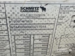 Schmitz Cargobull Curtainsider Mega