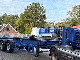 Hendricks 20ft container Kippchassis 24V hydraulic Self s...