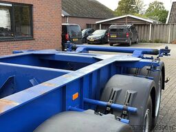 Hendricks 20ft container Kippchassis 24V hydraulic Self s...