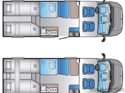 GLUECKSMOBIL C 65 SL *Automatik*Einzelbetten*nur 2,12 m breit