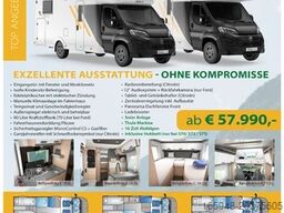 GLUECKSMOBIL C 65 SL *Automatik*Einzelbetten*nur 2,12 m breit