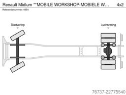 Renault Midlum **MOBILE WORKSHOP-MOBIELE WERKPLAATS**