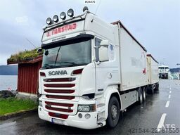 Scania R730 6x4 Wood Chip Truck with 12 tm Palfinger Cran