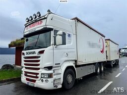 Scania R730 6x4 Wood Chip Truck with 12 tm Palfinger Cran