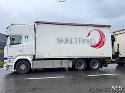 Scania R730 6x4 Wood Chip Truck with 12 tm Palfinger Cran