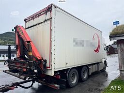 Scania R730 6x4 Wood Chip Truck with 12 tm Palfinger Cran