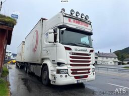 Scania R730 6x4 Wood Chip Truck with 12 tm Palfinger Cran