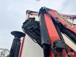 Scania R730 6x4 Wood Chip Truck with 12 tm Palfinger Cran