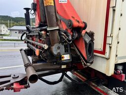 Scania R730 6x4 Wood Chip Truck with 12 tm Palfinger Cran
