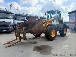 LIEBHERR L514 Radlader+Pfreundt-Waage/Schaufel+Zinken/