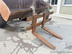 LIEBHERR L514 Radlader+Pfreundt-Waage/Schaufel+Zinken/