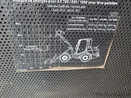 Ahlmann AX 850 / nur: 671h / 11.2022 / Gabel / Schaufel