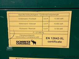 Schmitz Cargobull 3 Achs Mega PowerCurtain Hubdach TÜV 04 2027