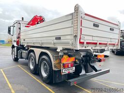 Mercedes-Benz Arocs 3348 6x4 BB Dreiseitenkipper FASSI F195A