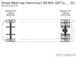 Renault Master Thermo king V 300 MAX, GDP Compliant fri...
