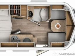 HYMER/ERIBA Eriba Touring 530 1.500 Kg, Legend-White Silver