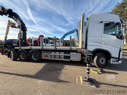 Volvo FH 420 8x4 TRIDEM PRITSCHE + 31m! KRAN HIAB 858...