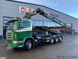 Scania G 490 8x4 Euro 6 Hiab 24 Tonmeter laadkraan