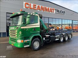 Scania G 490 8x4 Euro 6 Hiab 24 Tonmeter laadkraan