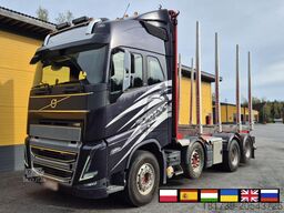 Volvo FH 750 8x4/ 2 lifted axles/ timber truck