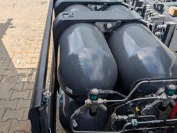 SCANIA P 340 B6x2*4NA / chassis/ steereing axle