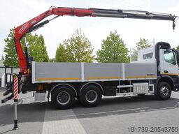 Mercedes-Benz Arocs 2633 flatbed truck / Crane FASSI