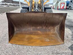Volvo L90H wheel loader with joystick control and a buck