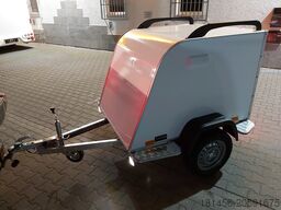 trailershop aero Isokoffer Mini TF2 145x110x90cm 750kg 100km/H Reling Trittbretter Neu verfügbar