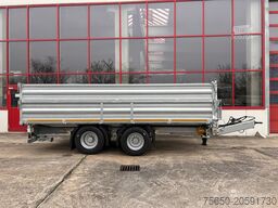 Möslein TTD 19 AB  19 t Tandem 3 Seiten Kipper TiefladerAufsatzbordwänden-- Neufahrzeug --