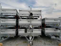 Debon Elektro Dreiseitenkipper mit Laubgitter sofort