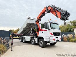 MAN TGS 37.440 8x4 KRAN 21m Kipper 5/6 Steuerkre
