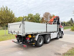 MAN TGS 37.440 8x4 KRAN 21m Kipper 5/6 Steuerkre