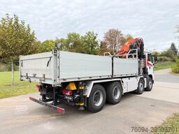 MAN TGS 37.440 8x4 KRAN 21m Kipper 5/6 Steuerkre