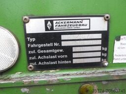 ACKERMANN-FRUEHAUF KOFFER ANHÄNGER