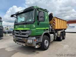 MERCEDES-BENZ ACTROS 2644 * 6 X 4 * HIAB KRAN 10 M * B&B *EPS
