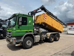 MERCEDES-BENZ ACTROS 2644 * 6 X 4 * HIAB KRAN 10 M * B&B *EPS