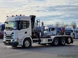 Scania G500 XT 8x4*4 - HMF 2820K Crane - AJK 20T Hookl...