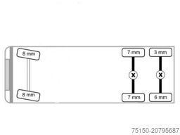 MAN TGX 26.560 6x4 BL 76 to Kipphydraulik Nr.: 962