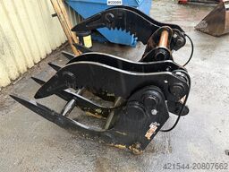 Magsi Rateau wood gripper m/s70 attachment