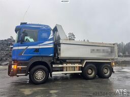 Scania R560 6x4 tipper truck, snow plough equipped, with